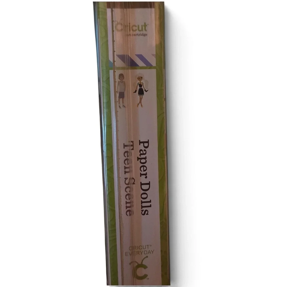 Cricut Paper Dolls Teen Scene Art Cartridge 2001320 Up to 700 Images New Sealed